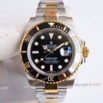 Clean Factory V4 Rolex Submariner Date 116613LN Black Dial 904L Cal.3135 40mm Replica Watch